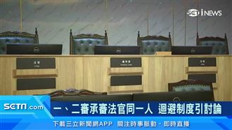 一、二審承審法官同一人　迴避制度引討論
