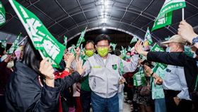 蔡英文、林佳龍、沈發惠赴新店參加「新北大翻新音樂晚會」新店區競總成立大會（圖／林佳龍競辦提供）