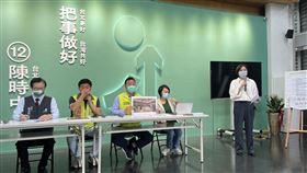 陳時中競選總部召開「柯P掉漆的管理學」記者會（圖／陳時中競總提供）
