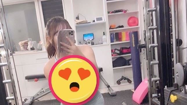 正妹健身穿太辣　鏡子反射1畫面萬人搶看