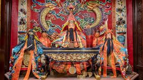 ▲景福宮開漳聖王和玄壇元帥（圖/景福宮）