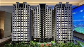 ▲位在蘆竹大竹重劃區的「大築文滙」，是區域內的熱門新建案。(記者鍾釗榛攝影)