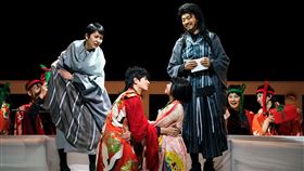 松隆⼦,上川隆也,廣瀨鈴,志尊淳。（國家戲劇院提供
