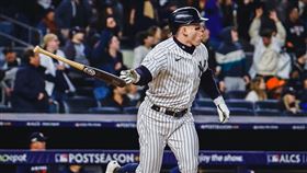▲貝德（Harrison Bader）季後賽9戰敲5轟。（圖／翻攝自洋基推特）