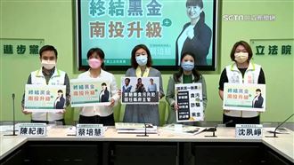 綠營開記者會　揭露「南投黑金17年」
