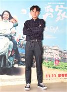 「哈勇家」張祖鈞出席金馬入圍茶會。（記者邱榮吉/攝影）