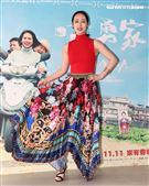 「哈勇家」黃瀞怡（小薰）出席金馬入圍茶會。（記者邱榮吉/攝影）