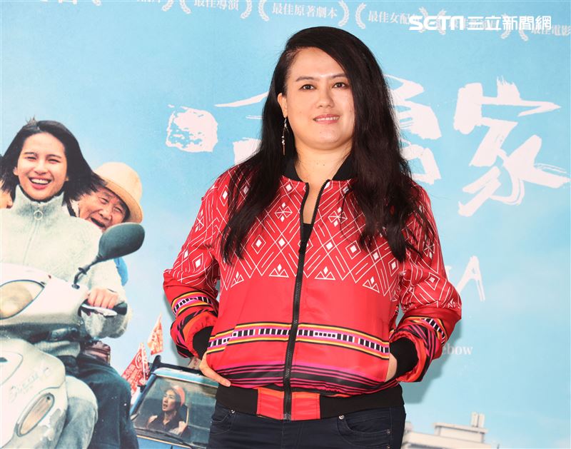 「哈勇家」導演 陳潔瑤出席金馬入圍茶會。（記者邱榮吉/攝影）