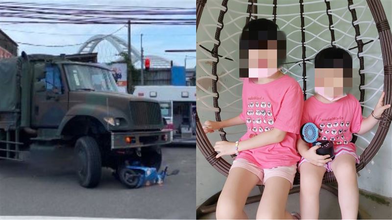 三峽軍卡輾斃母女！小女兒剛「解隔返校」