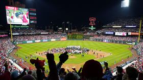 ▲費城費城人打季後賽。（資料照／美聯社／達志影像）