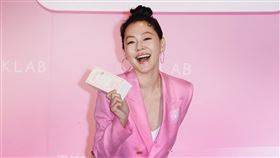 女星小S 25日出席品牌代言活動。（圖／記者邱榮吉拍攝）