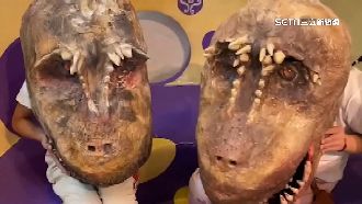 兒許願當暴龍！母花12小時超狂萬聖節頭套