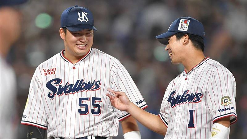 山田哲人轟宮城大弥　養樂多日本一2連勝