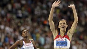 ▲俄羅斯田徑女將安丘克（Natalia Antyukh）涉用禁藥，2012年倫敦奧運400公尺跨欄金牌將被追回。（圖／美聯社／達志影像）