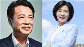 翁章梁、王育敏（圖／翻攝自翁章梁、王育敏臉書）