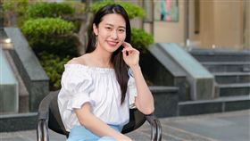 張郁婕三立新聞網專訪。（圖／記者楊澍攝影）