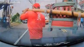 東勢泰興宮，遶境，神轎砸車，拒賠償 (圖／翻攝自WoWtchout-地圖型行車影像分享平台YT)