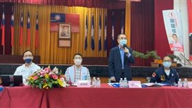 國民黨行動中常會首站到基隆。(圖/翻攝自國民黨臉書)
