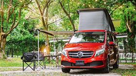 ▲賓士Marco Polo多工能豪華商務車。（圖／賓士提供）