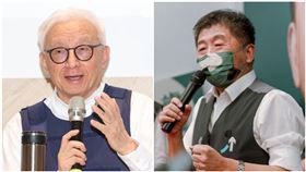 陳時中、曹興誠(組合圖/資料照)