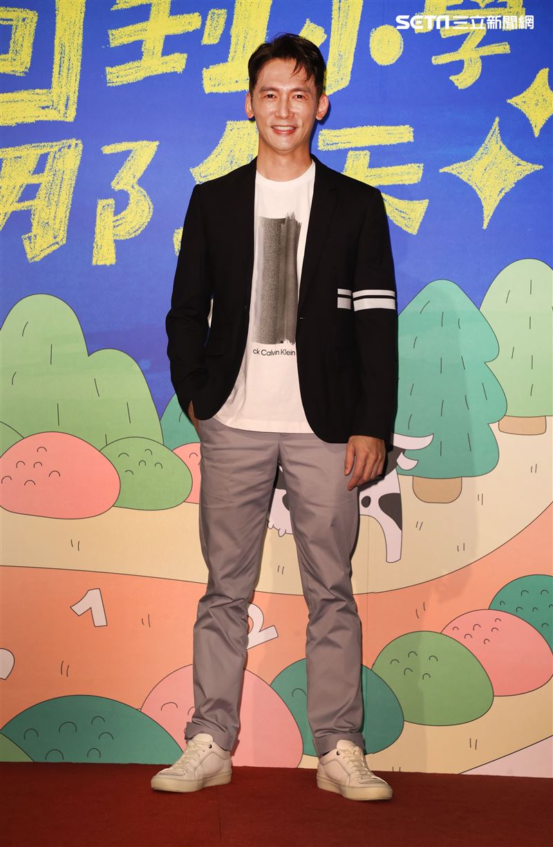 温昇豪出席三立實境療癒節目記者會。（記者邱榮吉/攝影）