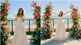 孔曉振甜曬婚紗照。（圖／翻攝自孔曉振IG）