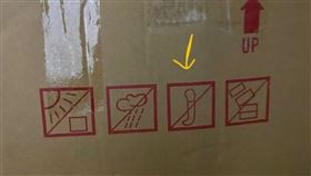 包裹,標示,紙箱,符號,姊夫,禁止,鉤卸