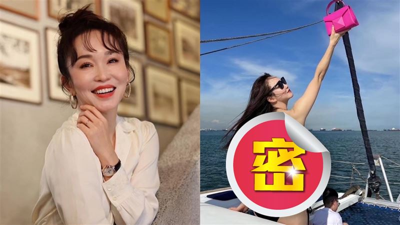 脫到僅剩一條線　51歲范文芳身材驚呆網