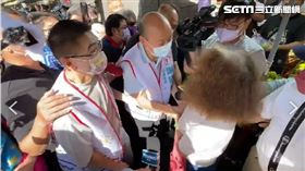 韓國瑜、謝國樑市場掃街