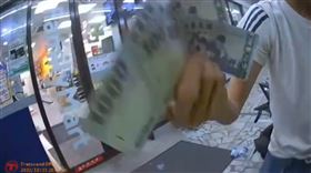 鈔票,超商,盤查,毒品,Ｋ他命（圖／翻攝畫面）