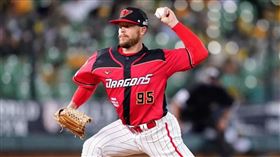 ▲味全龍洋投霸曼僅出賽1場對兄弟好投，洋將如何取捨？（圖／翻攝自味全龍臉書）