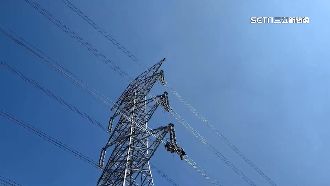 台電人員「站高空滑行」！網敬佩：辛苦了