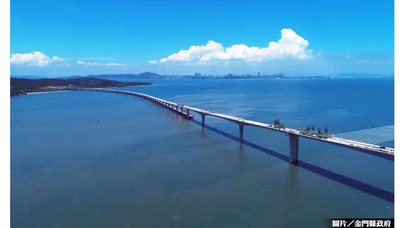金門大橋攻克施工難題　10月底開放通車