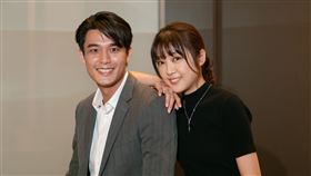 《門當互懟》安俊朋、黃甄妮三立新聞網專訪。（圖／記者楊澍攝影）