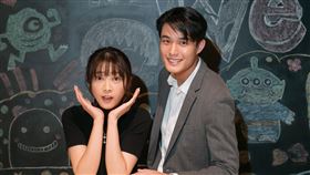 《門當互懟》安俊朋、黃甄妮三立新聞網專訪。（圖／記者楊澍攝影）