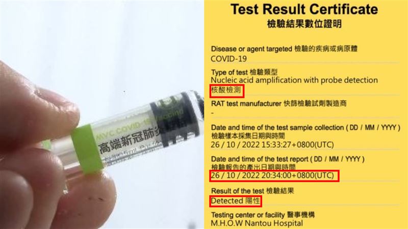 打高端衝日本快篩陰　PCR確診4天行程沒了