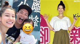 趙孟姿和許孟哲育有1子1女。（圖／翻攝自趙孟姿IG、記者邱榮吉攝影）