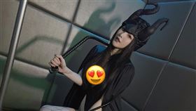 ▲百萬網美ViVi許薇安歡慶萬聖節，Cos迪士尼角色放大招。（圖／翻攝自許薇安社群）