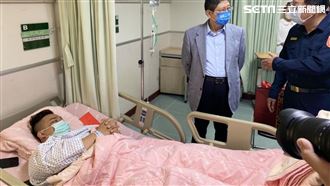 對空鳴4槍畫面曝光！警查毒被撞到腿斷了