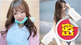 具有護理師身份的網紅依依推出寫真。（圖／翻攝自sugermel1111 IG）