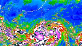 直撲台灣or中國？奈格挾暴雨路徑「超分歧」　北轉關鍵看這天（圖／氣象局）