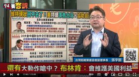 張宇韶表示中國繼續叫囂下去，美國國務卿布林肯可能會來台灣訪問