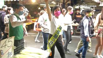 林佳龍確診隔離　鄭麗君當分身領軍掃街