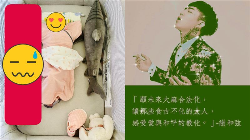 謝和弦給愛女「驚人抱枕」　網驚見全傻眼