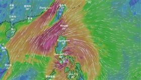 奈格颱風。（圖／翻攝自NCDR天氣與氣候監測網）