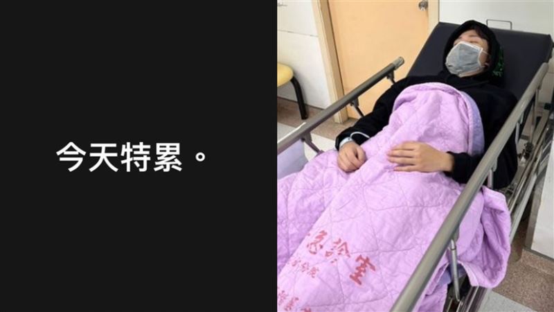 孫生走鐘獎前夕出事！急送醫虛弱病床照曝