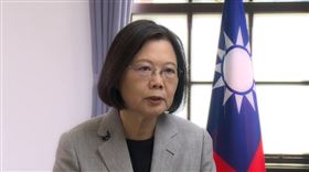 蔡英文為全日本台灣連合會舉辦之「沒有外交關係的50年-今後台日美關係的展望」國際研討會致詞（圖／總統府提供）