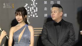 恩熙俊與阿樂（林妤臻）為這次走鐘獎典禮主持人。（圖／翻攝自上班不要看NSFW　YT）