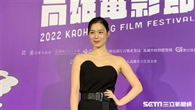 高雄電影節《小藍》葉廷麒、許乃涵、導演李怡芳。（圖／記者廖俐惠攝影）