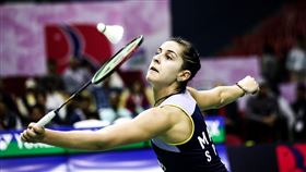 ▲瑪琳（Carolina Marin）直落二拍落世界球后山口茜（資料圖／翻攝自BWF官網）